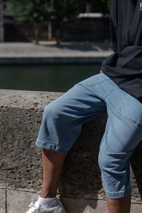 Bermuda Denim Bleu