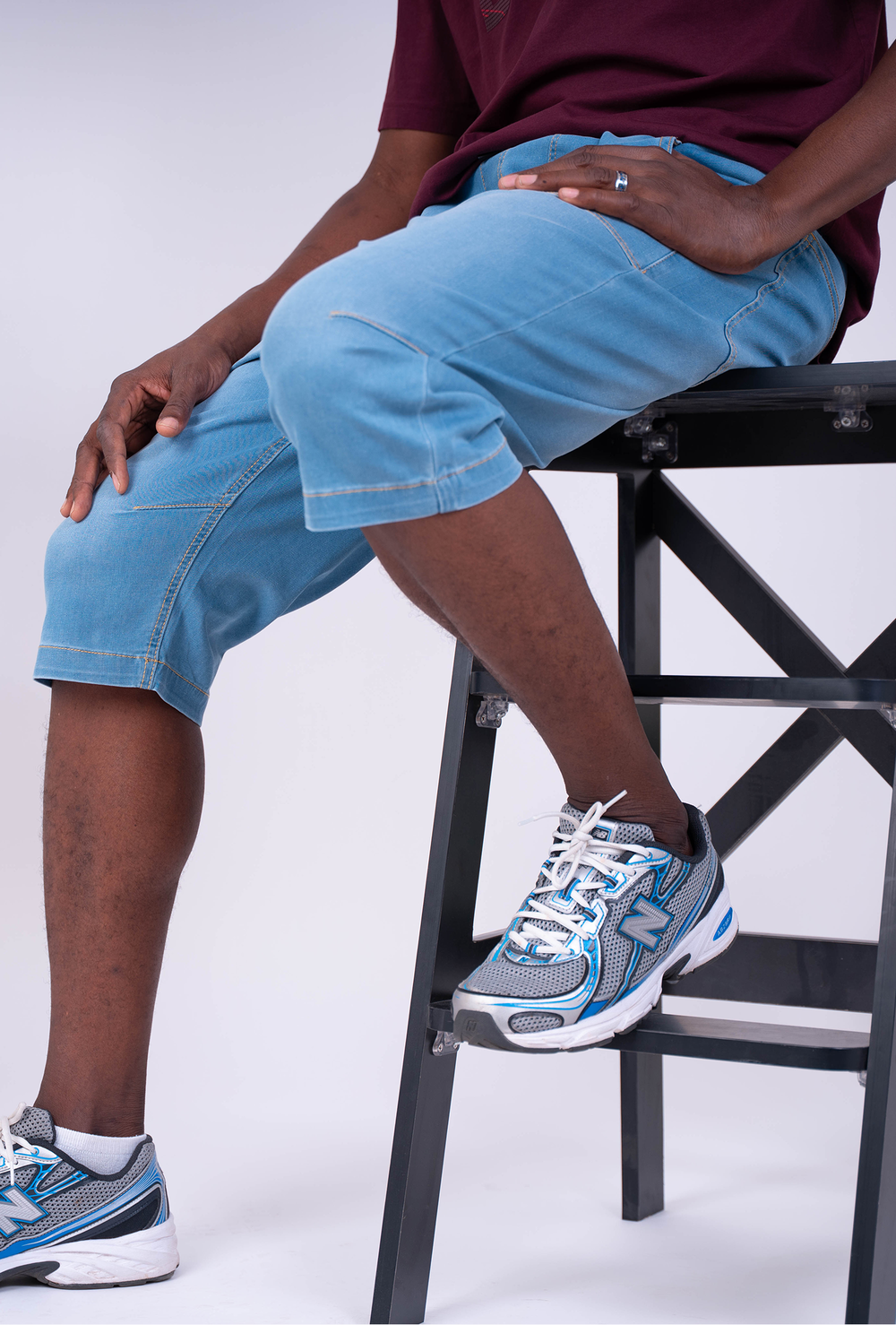 Bermuda Denim Bleu