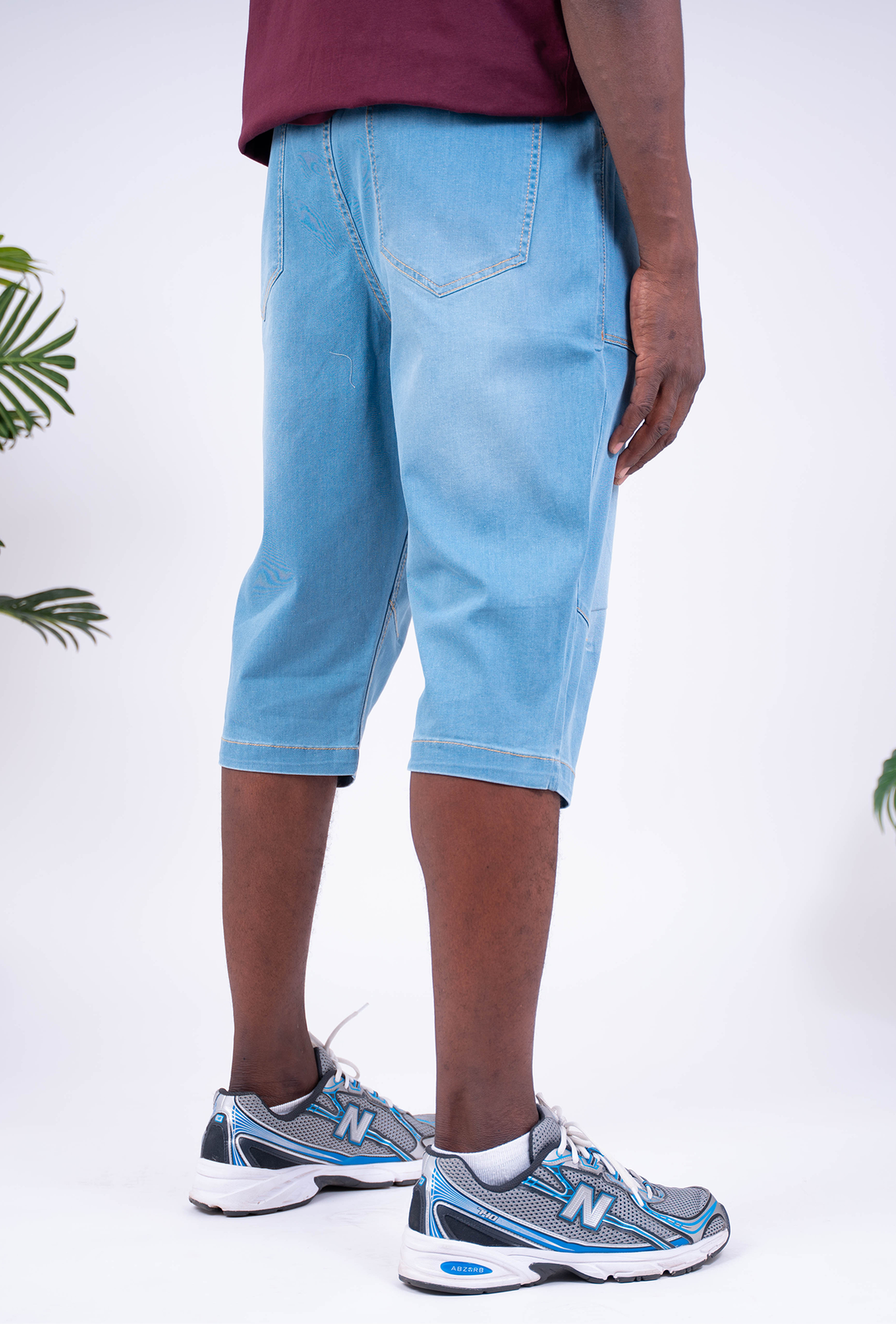 Bermuda Denim Bleu