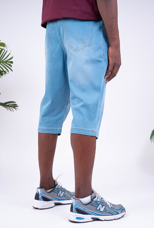 Bermuda Denim Bleu