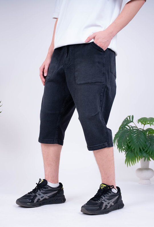 Bermuda Denim Noir