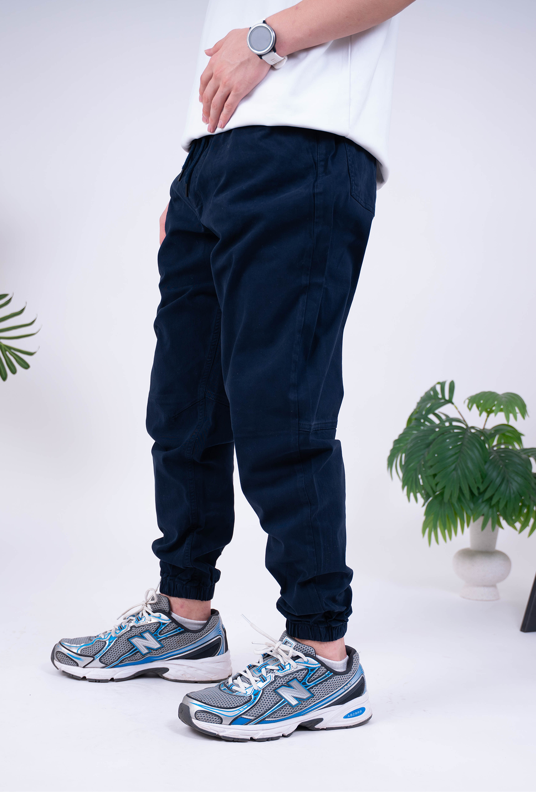 Pantalon Bleu Marine