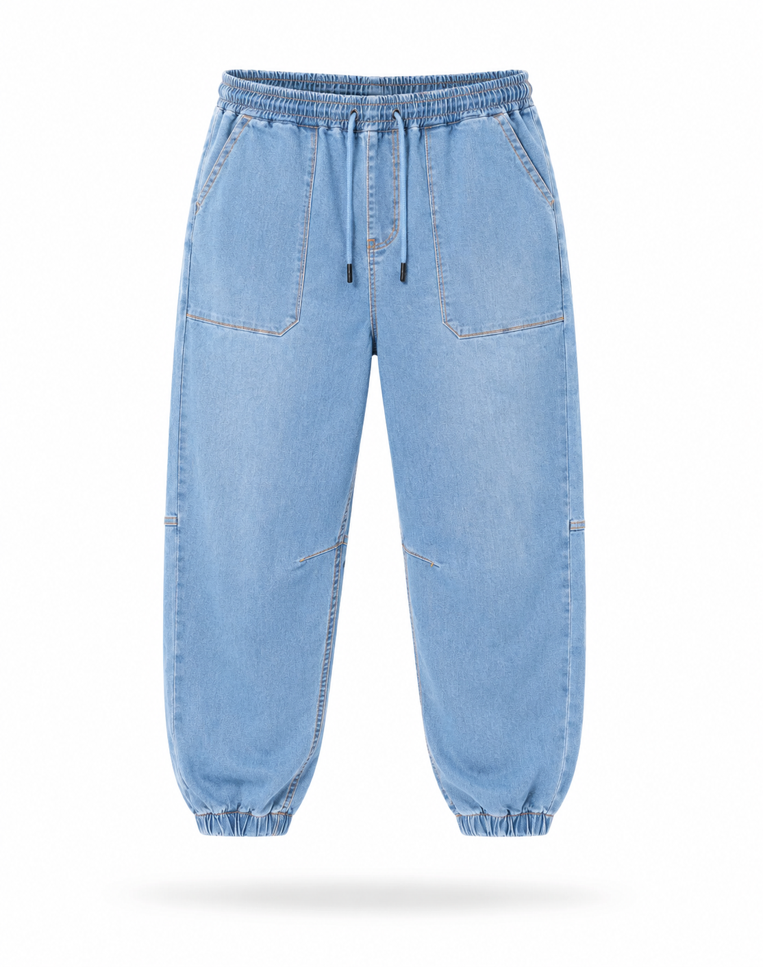 Pantalon Denim Bleu