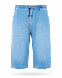 Bermuda Denim Bleu