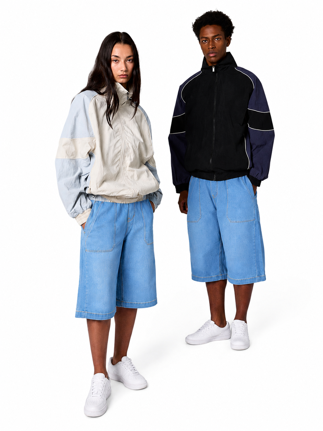 Bermuda Denim Bleu
